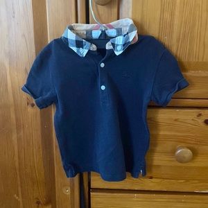 Burberry Navy Blue Shirt